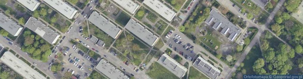 Zdjęcie satelitarne Sawka B."Pol-Arbit.", Dzierżoniów