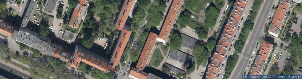 Zdjęcie satelitarne Ścibisz L., Wrocław