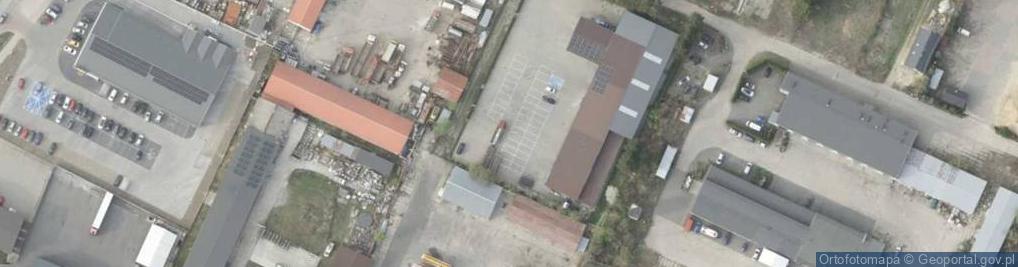 Zdjęcie satelitarne Segal Sp. z o.o. Konstrukcje aluminiowe, konstrukcje szklane, wy