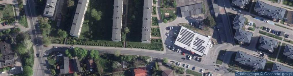 Zdjęcie satelitarne Serocka Małgorzata Małgorzatka