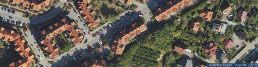 Zdjęcie satelitarne Serwis Opon 24H Sylwia Jaworska