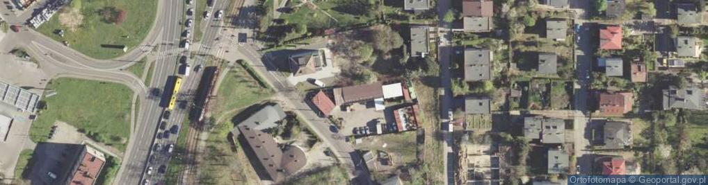 Zdjęcie satelitarne Serwis Opon Mroczek Łukasz