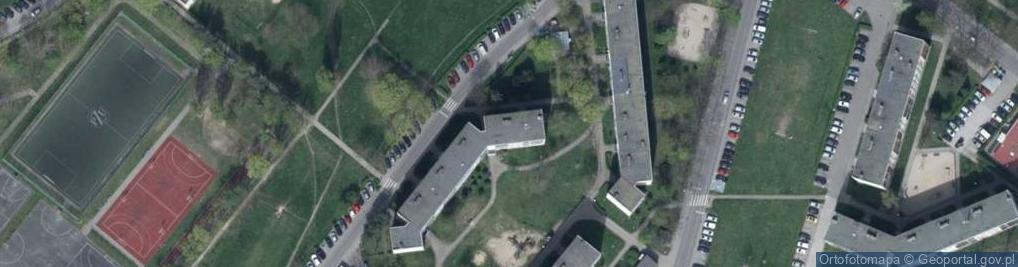 Zdjęcie satelitarne Serwis Projektów Ogólno Usługowych Magdalena Ludwicka