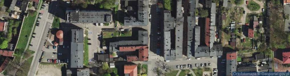 Zdjęcie satelitarne Seving naprawa maszyn do szycia domowych i przemysłowych Będzin
