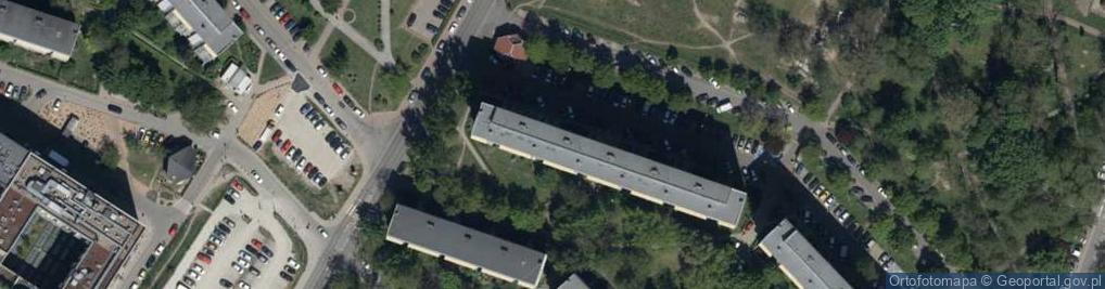 Zdjęcie satelitarne Sherpa Usługi Wysokościowe Katarzyna Ziarko