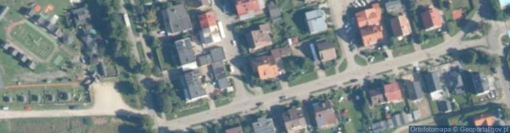 Zdjęcie satelitarne Sianos Maciej Wynajem Pokoi