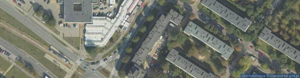 Zdjęcie satelitarne Sieć Handlowa Delikatesy Miś