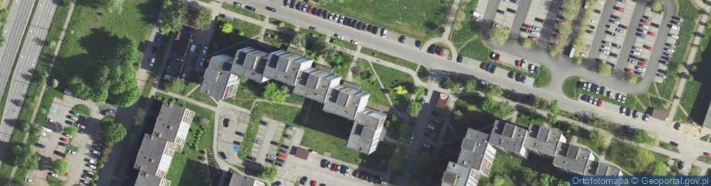 Zdjęcie satelitarne Sieci Dystrybucyjnej Sprzedaż Bezpośr