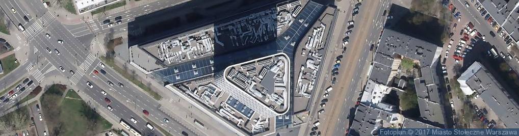 Zdjęcie satelitarne Siedziba Grupy ING Banku Śląskiego
