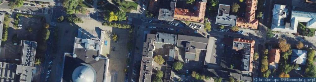 Zdjęcie satelitarne Siemianowice Center Janusz Noskiewicz