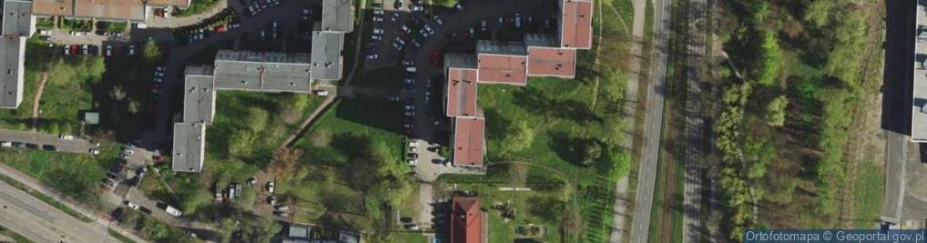 Zdjęcie satelitarne Sikora Arkadiusz Firma Handlowo-Usługowa Dak