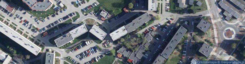 Zdjęcie satelitarne Sikora B.Fryzjer., DZ-Ów