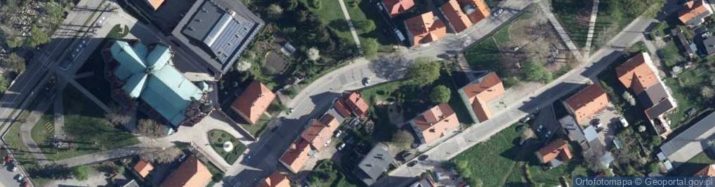 Zdjęcie satelitarne Sikorska M.Punkt Przyjmowania Opłat, Bielawa