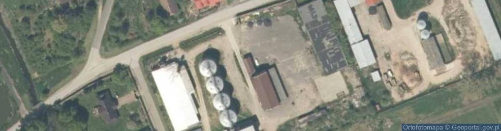 Zdjęcie satelitarne Silopol Płock - Magazyn Skupu Zbóż Oporów