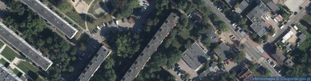 Zdjęcie satelitarne Simmex Mędrzejewska Grażyna