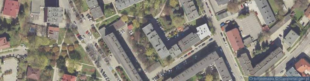 Zdjęcie satelitarne Sinja