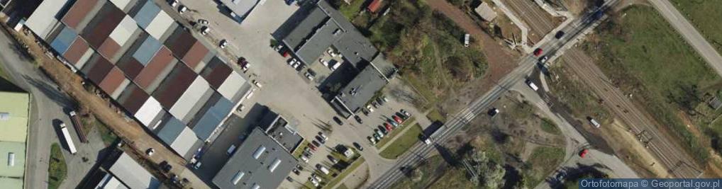 Zdjęcie satelitarne Sitex Centrum Sitodruku Piotr Rozmiarek