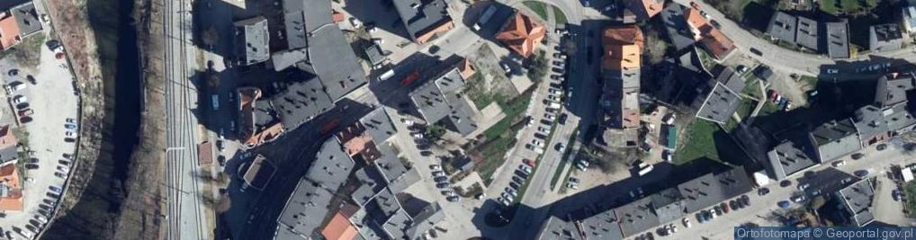 Zdjęcie satelitarne SKL., Kłodzko