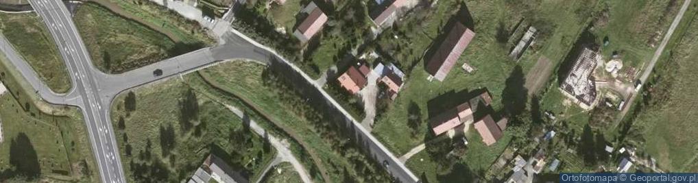 Zdjęcie satelitarne SKL.Wielobranż.M.Gastron.Pijal.Piwa K.Przybylak, Olszyna
