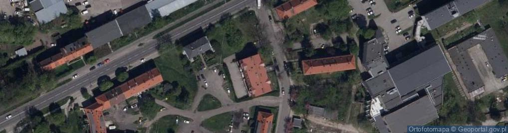 Zdjęcie satelitarne Skład Materiałów Budowlanych"Gaja-Plac"Uziałko Piotr