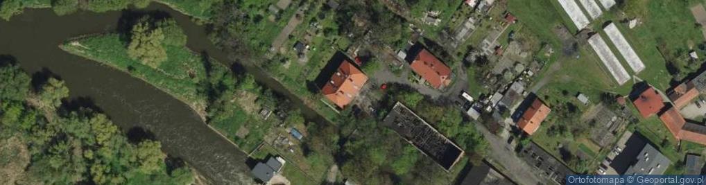 Zdjęcie satelitarne Składanek Ł.Oława