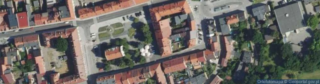 Zdjęcie satelitarne Sklep Chemiczno Drogeryjny Roman i Zdzisława Małota