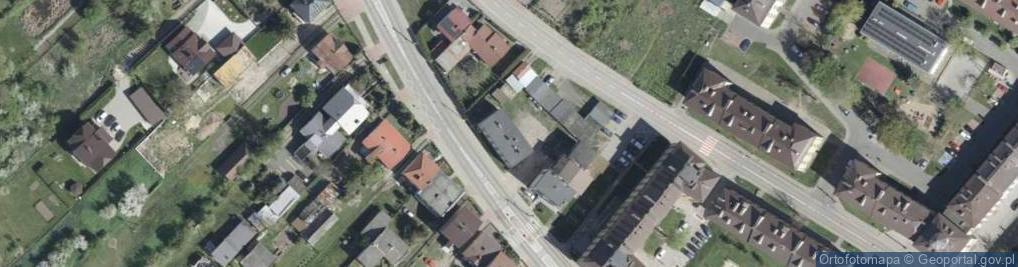 Zdjęcie satelitarne Sklep Motoryzacyjny Komis Części Używanych J Dąbrowski B Nowowiejska