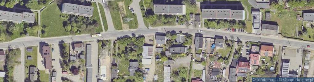Zdjęcie satelitarne Sklep Ogólnospożywczo Monopolowy Stefan Ryborz Zbigniew Adamski