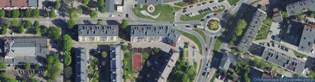 Zdjęcie satelitarne Sklep Ogólnospożywczy A S Bury