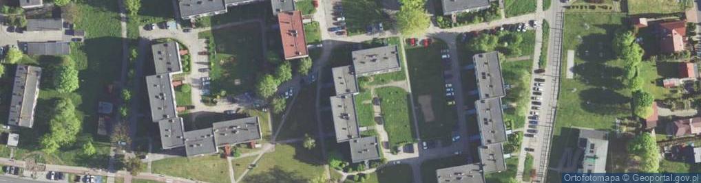 Zdjęcie satelitarne Sklep Ogólnospożywczy Skuła Waldemar Skuła Iwona