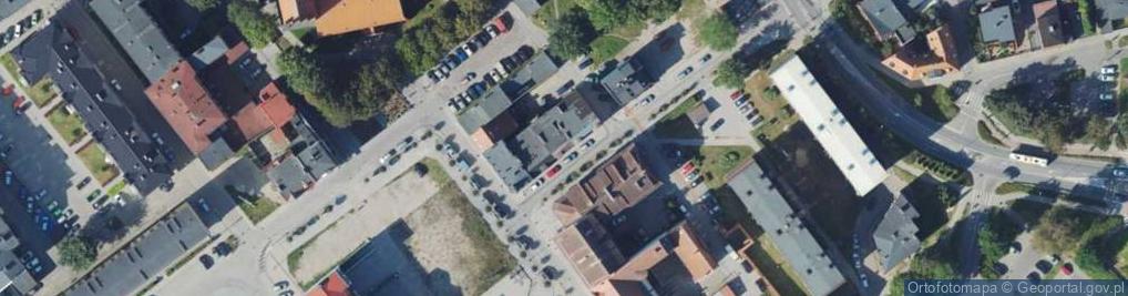 Zdjęcie satelitarne Sklep Ogólnospożywczy, Wędliny - Lębork, Gdańska nr 117