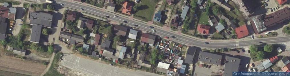 Zdjęcie satelitarne Sklep Ogrodniczy Justyna Babiracka