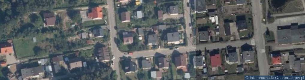 Zdjęcie satelitarne Sklep Przem Handel Det Art Przemysł i Odzież Używaną M Stawikowska