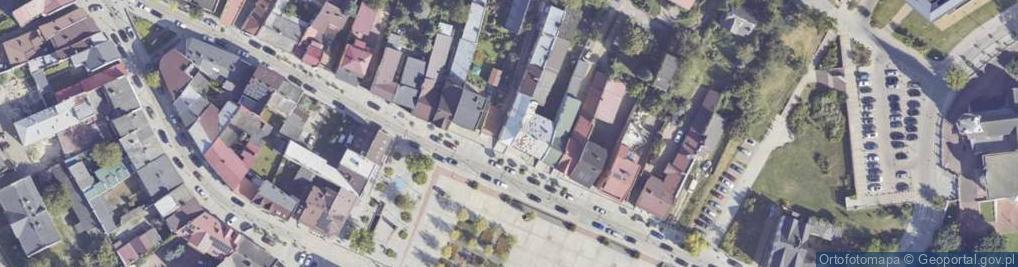 Zdjęcie satelitarne Sklep Przemysłowy Alicja Sieroń Maria Sieroń