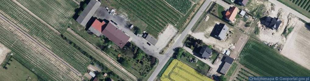 Zdjęcie satelitarne Sklep Rolnik z Kołodziej w Ścibak
