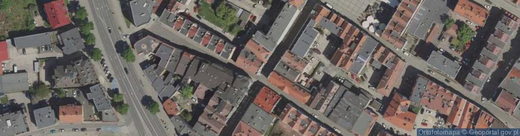 Zdjęcie satelitarne Sklep "Sandra" Zakrzewska, Jel.Góra