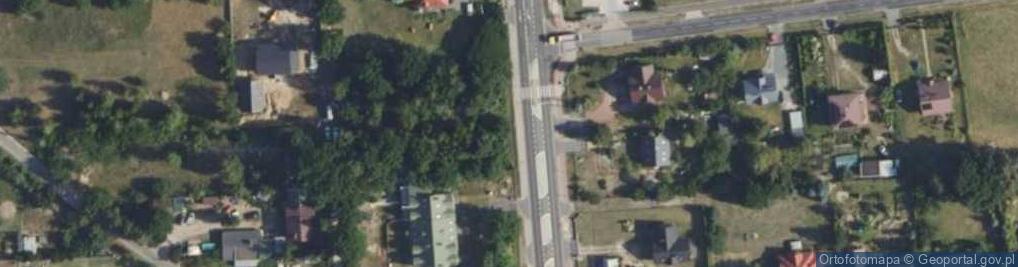 Zdjęcie satelitarne Sklep Spożywczo Przemysłowy Czarnecka Hanna Czarnecki Tadeusz