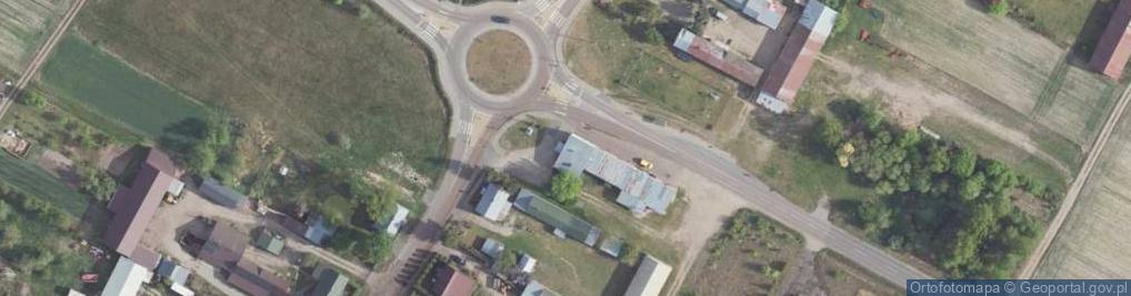 Zdjęcie satelitarne Sklep Spożywczo - Przemysłowy u Hajduka Mirosław Hajduk