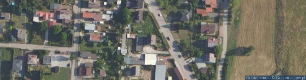 Zdjęcie satelitarne Sklep Spożywczo Przemysłowy Wisława Wałęka Grzegorz Wałęka