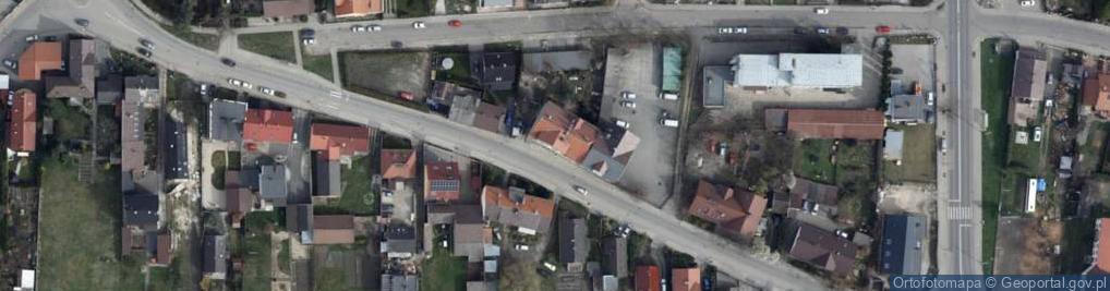 Zdjęcie satelitarne Sklep Wielobranżowy Almus Hurt Detal