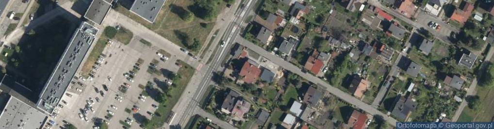 Zdjęcie satelitarne Sklep Wielobranżowy Jodkowska Teresa