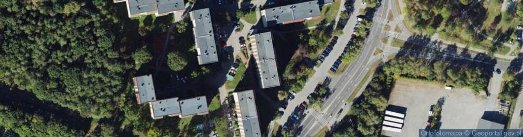 Zdjęcie satelitarne Sklep Wielobranżowy Kinga