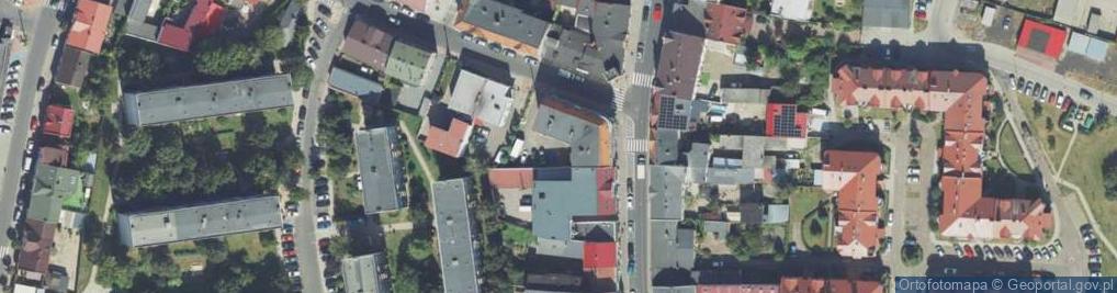 Zdjęcie satelitarne Sklep Wielobranżowy Marcysia Barbara Fiebig Marzanna Kubala Gostyń