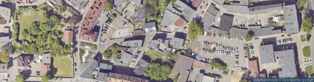 Zdjęcie satelitarne Sklep Wielobranżowy Monika