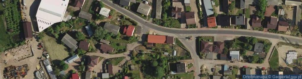 Zdjęcie satelitarne Sklep Wielobranżowy Tina Albina Matyjasik