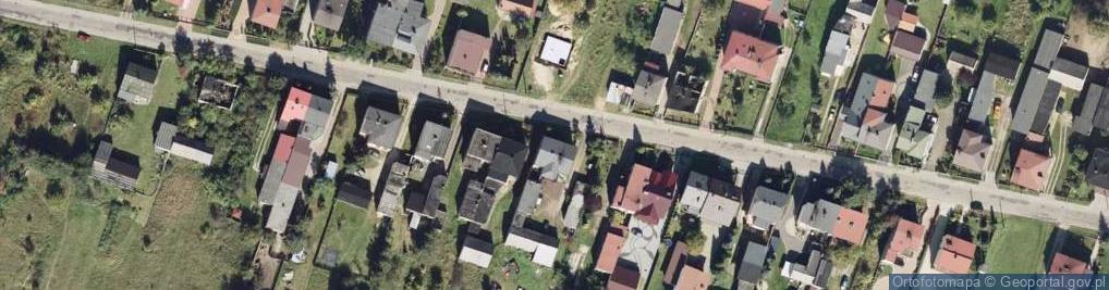 Zdjęcie satelitarne Sklep Wielobranżowy Trzęsimiech Krystyna Wyszyńska Lidia