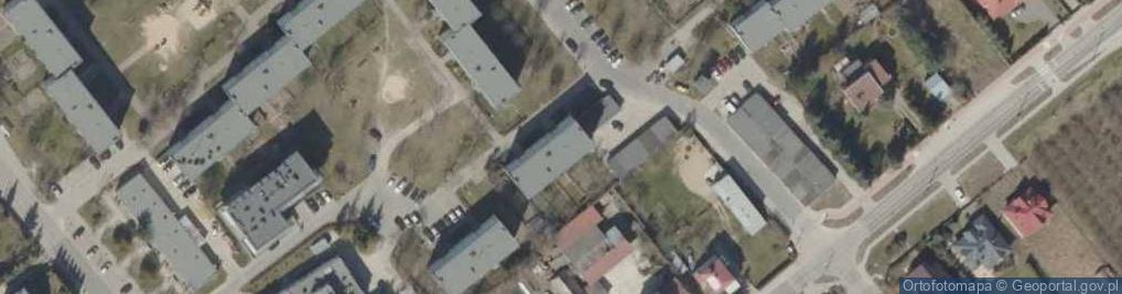 Zdjęcie satelitarne Sklep z Odzeżą Używaną Alżbieta Nowodworska