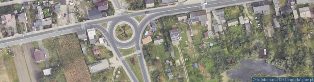 Zdjęcie satelitarne Sklep z Odzieżą Używaną Pochodzenia Zagranicznego