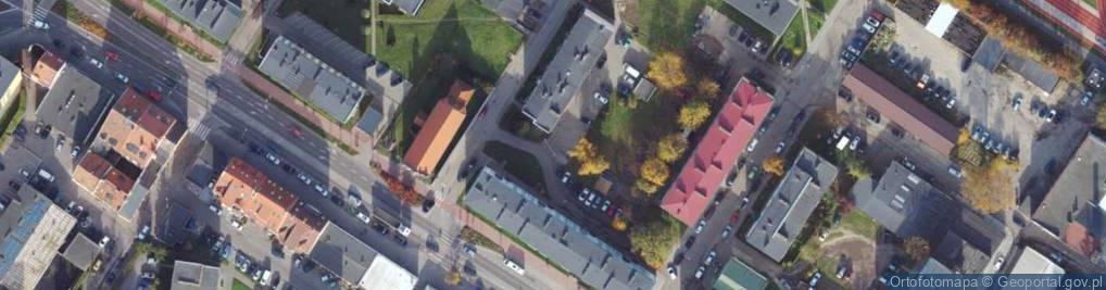 Zdjęcie satelitarne Sklep z Odzieżą Używaną Prowadzoną w Sklepach