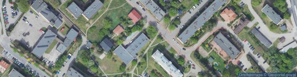 Zdjęcie satelitarne Sklep z Odzieżą Używaną Szperuś Samborska Agnieszka Nowakowska Dorota